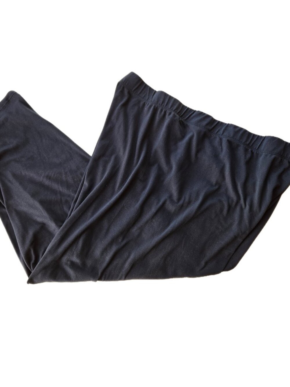 Bobbie Brooks Women's 2X Black Petite / Short Athletic Elastic Waist Leggings
